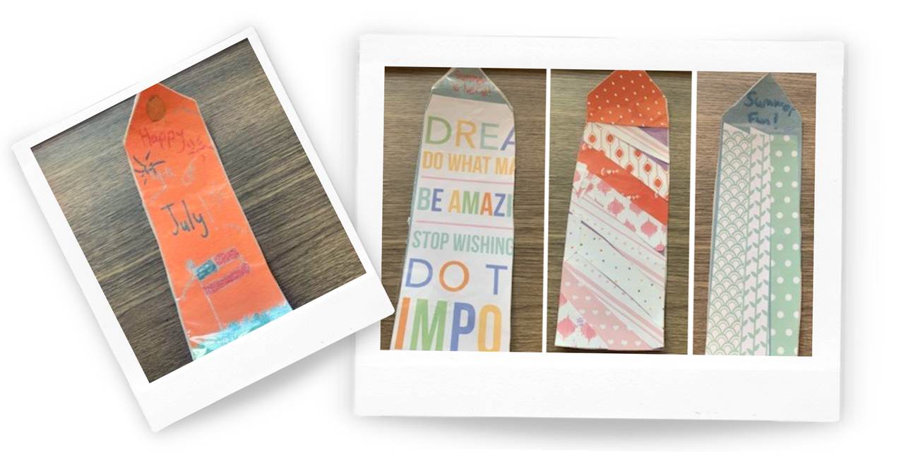 Various DIY bookmarks