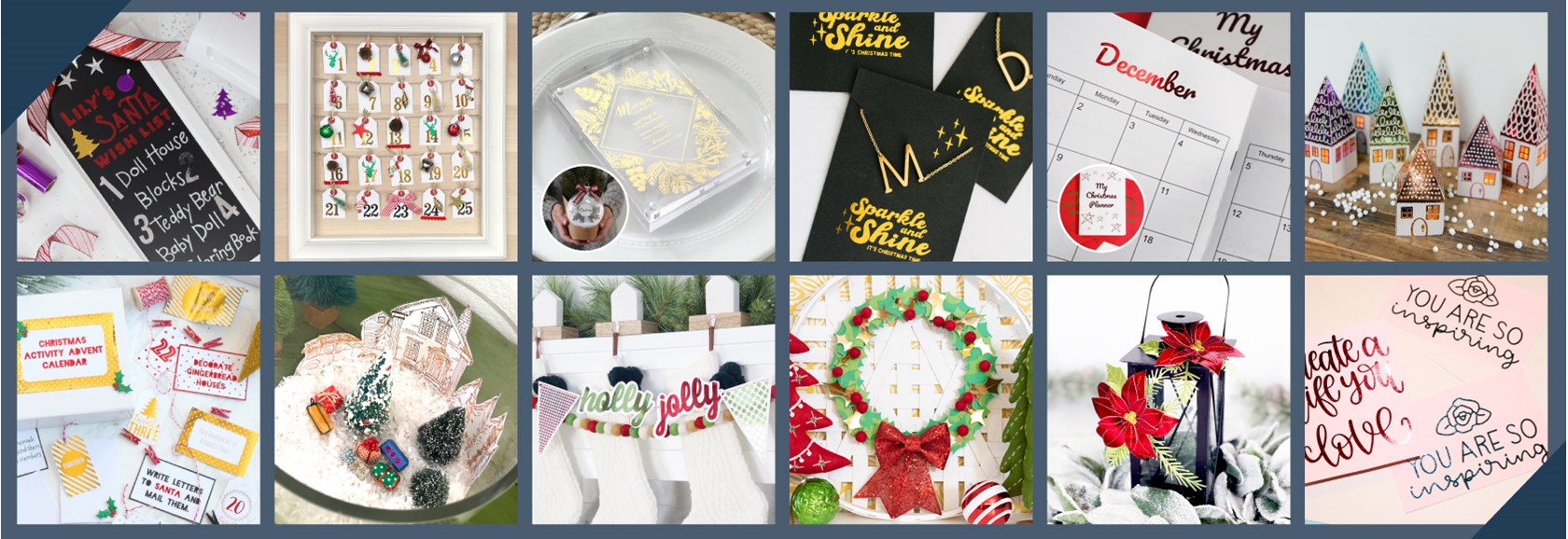 12 Xyron Glaminator Holiday projects