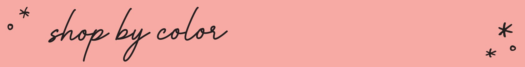 Shop by Color banner