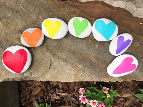 Craft from Click N Store Box Painted Rocks Laura Kelly Designs