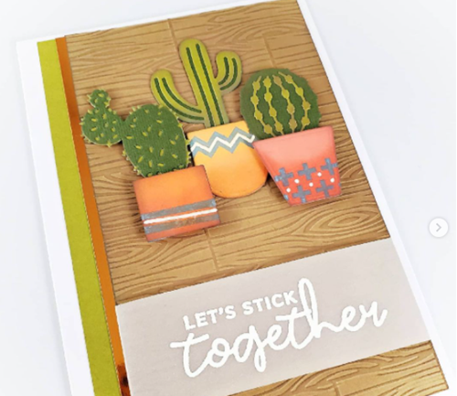 Cute Cactus Card